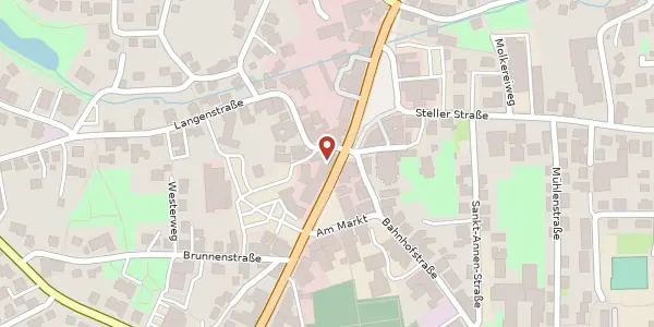 Karte der Umgebung von Große Straße 30, 27239 Twistringen