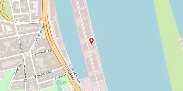 Karte der Umgebung von Am Zollhafen 18, 50678 Köln