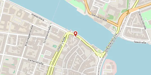 Karte der Umgebung von Rheinsteig 11 a, 78462 Konstanz