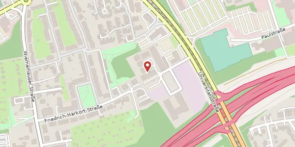 Karte der Umgebung von Universitätsstr. 110e, 44799 Bochum