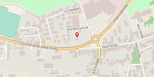 Karte der Umgebung von Kommerzienrat-Hesse-Str. 4 A, 26826 Weener