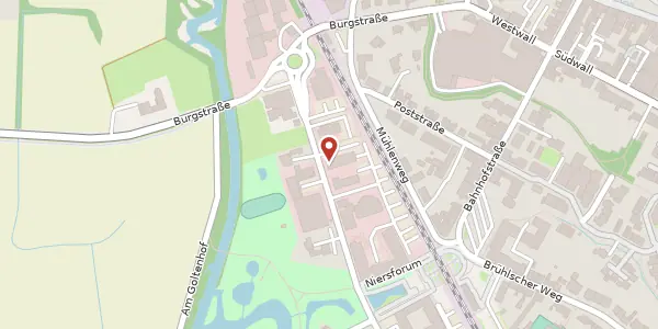 Karte der Umgebung von Am Nierspark 9, 47608 Geldern
