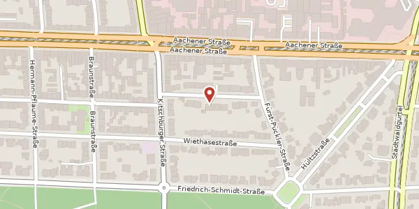 Karte der Umgebung von Schinkelstr. 11, 50933 Köln