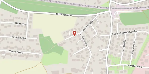 Karte der Umgebung von Waldstr. 17, 90522 Oberasbach