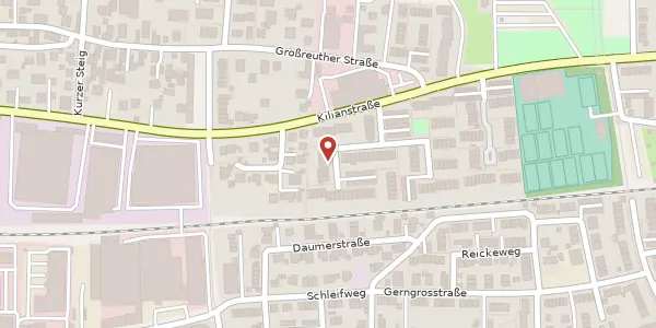 Karte der Umgebung von Stirnerstraße 18, 90425 Nürnberg