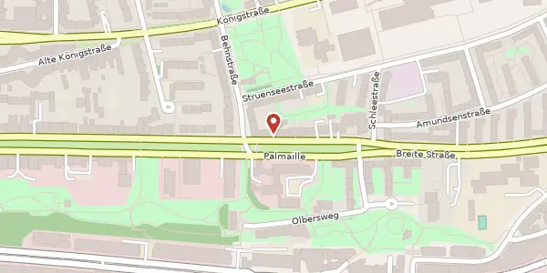 Karte der Umgebung von Palmaille 52, 22767 Hamburg