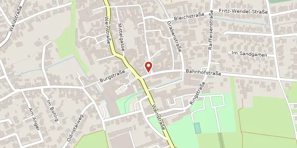 Karte der Umgebung von Bahnhofstraße 3, 67157 Wachenheim an der Weinstraße