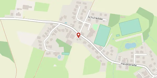 Karte der Umgebung von Hauptstraße 47, 24214 Schinkel