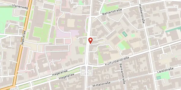 Karte der Umgebung von Friedrich-Ebert-Str. 35, 14469 Potsdam