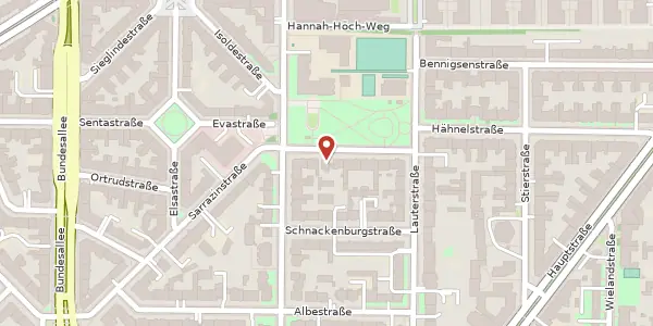 Karte der Umgebung von Perelsplatz 12, 12159 Berlin