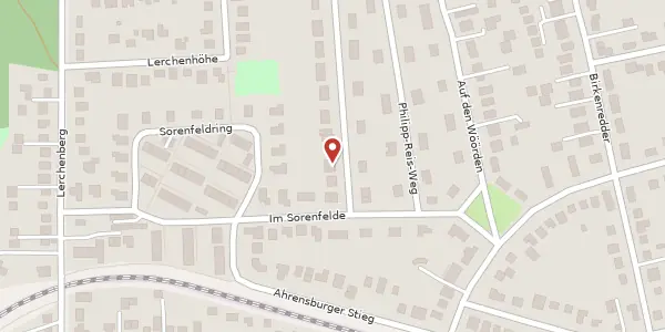 Karte der Umgebung von Heinrich-Goebel-Straße 3, 22359 Hamburg