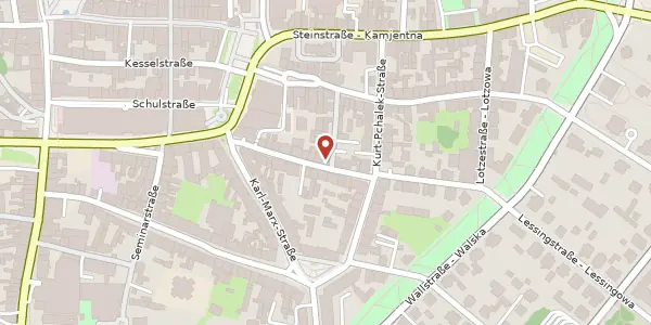 Karte der Umgebung von Tuchmacherstraße 21, 02625 Bautzen