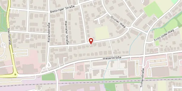 Karte der Umgebung von Tilsiter Str. 17, 32547 Bad Oeynhausen
