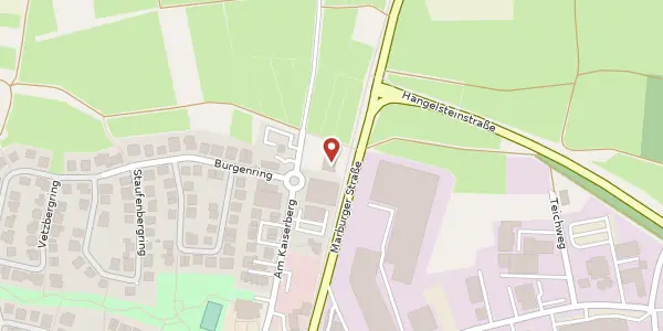 Karte der Umgebung von Am Kaiserberg 11, 35396 Gießen