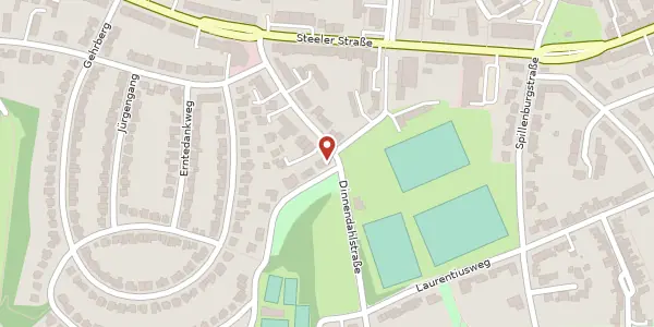 Karte der Umgebung von Hovescheidtstr. 2, 45136 Essen