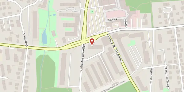 Karte der Umgebung von Oher Weg 2 a, 21509 Glinde
