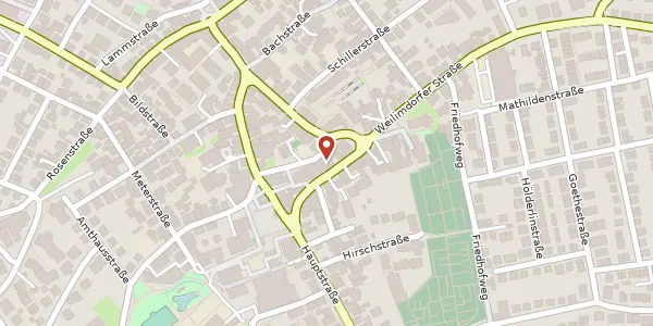 Karte der Umgebung von Kirchstraße 5, 70839 Gerlingen