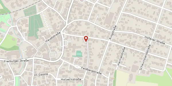Karte der Umgebung von Sonneckstraße 2, 79199 Kirchzarten