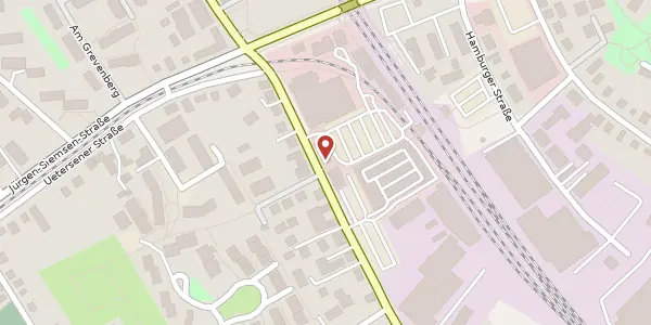 Karte der Umgebung von Esinger Straße 1, 25436 Tornesch