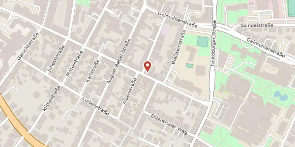 Karte der Umgebung von Rohrteichstr. 61, 33602 Bielefeld