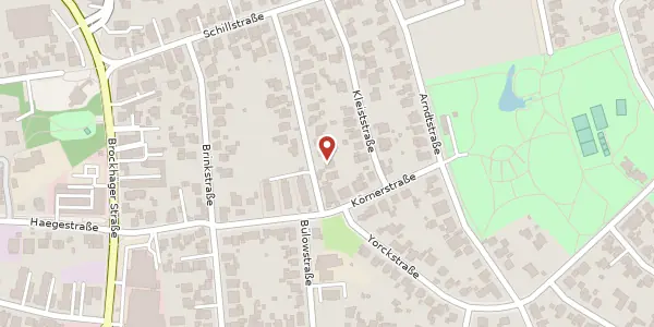 Karte der Umgebung von Bülowstr. 4a, 33330 Gütersloh