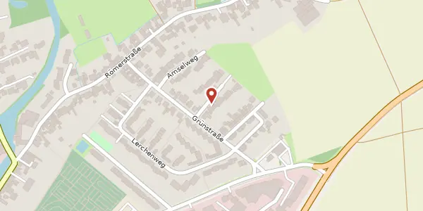 Karte der Umgebung von Finkenweg 6, 41516 Grevenbroich
