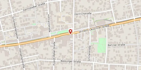 Karte der Umgebung von Wilhelm-Leuschner Str. 61, 64347 Griesheim