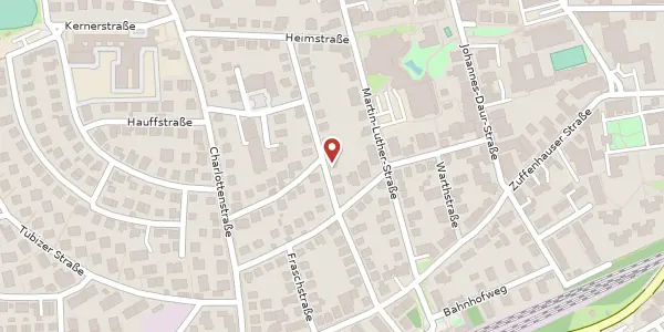 Karte der Umgebung von Deckerstraße 18, 70825 Korntal-Münchingen