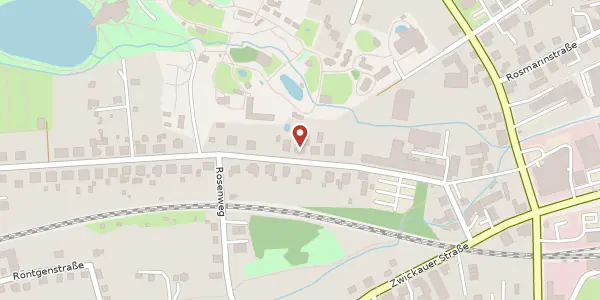Karte der Umgebung von Nevoigtstraße 14, 09117 Chemnitz