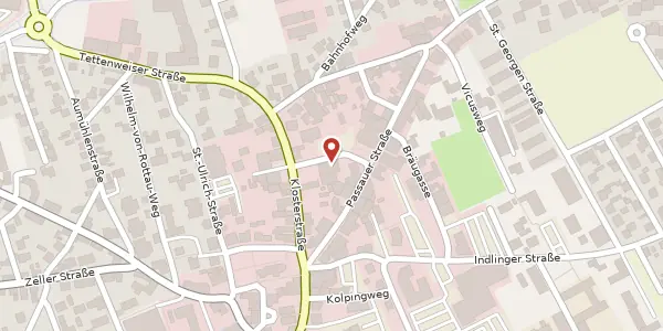 Karte der Umgebung von Stadtplatz 1, 94060 Pocking