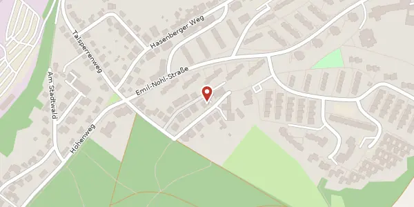 Karte der Umgebung von Julius-Landsberg-Str. 20, 42897 Remscheid