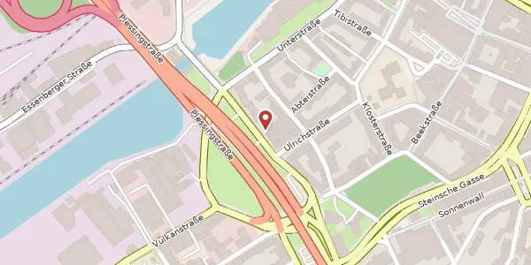 Karte der Umgebung von Marientorstr. 24, 47051 Duisburg
