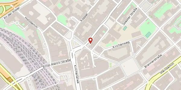 Karte der Umgebung von Lange Reihe 14, 20099 Hamburg