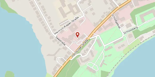 Karte der Umgebung von Hamburger Straße 17/18, 24306 Plön