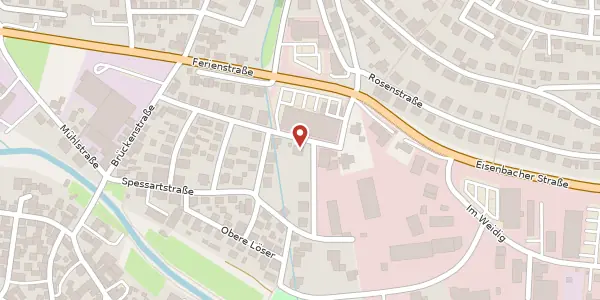 Karte der Umgebung von Auf der Au 12, 63785 Obernburg