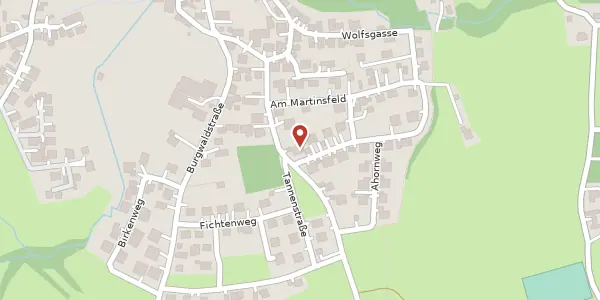 Karte der Umgebung von Schatzbergstr. 18 A, 86911 Dießen a. Ammersee