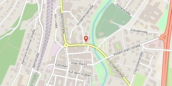 Karte der Umgebung von Paulinenstraße 7, 72336 Balingen