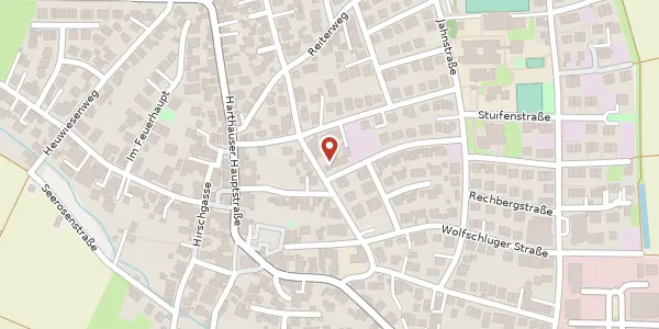 Karte der Umgebung von Johann-Strauß-Straße 20, 70794 Filderstadt