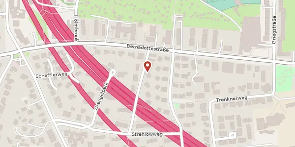 Karte der Umgebung von Jes-Juhl Weg 3, 22605 Hamburg