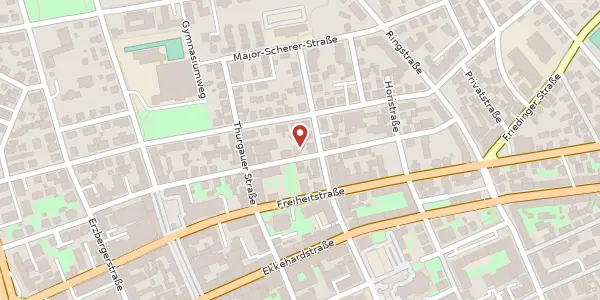 Karte der Umgebung von Theodor-Hanloser-Straße 23, 78224 Singen (Hohentwiel)