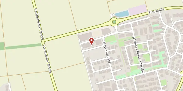 Karte der Umgebung von Odenwaldstraße 2B, 68542 Heddesheim