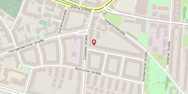 Karte der Umgebung von Sylter Straße 11, 14199 Berlin