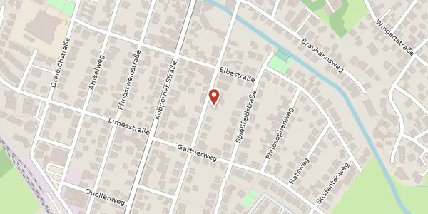 Karte der Umgebung von Wiener Str. 17, 61381 Friedrichsdorf