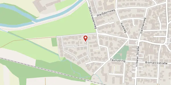 Karte der Umgebung von Glossop-Ring 4a, 61118 Bad Vilbel