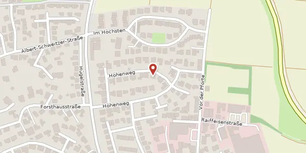 Karte der Umgebung von Höhenweg 20, 63303 Dreieich