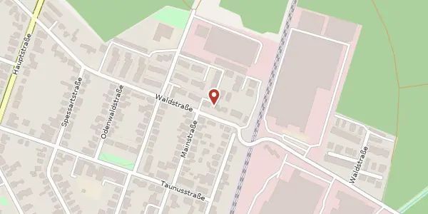 Karte der Umgebung von Waldstr. 26c, 63128 Dietzenbach