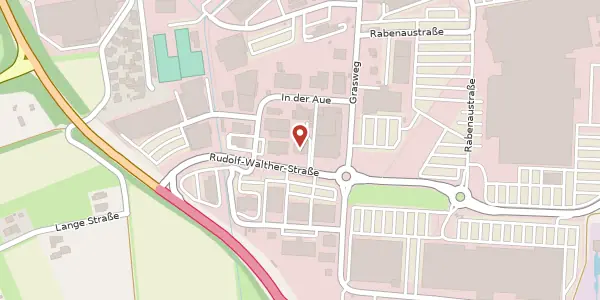 Karte der Umgebung von Rudolf-Walther-Straße 1, 63584 Gründau