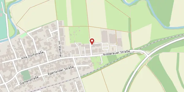 Karte der Umgebung von Nidderauer Str. 37, 61137 Schöneck