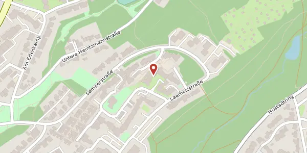 Karte der Umgebung von Gropiusweg 4, 44801 Bochum