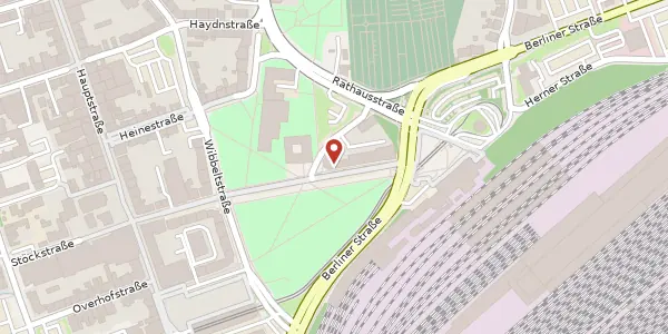 Karte der Umgebung von Wanner Str. 23-25, 44649 Herne